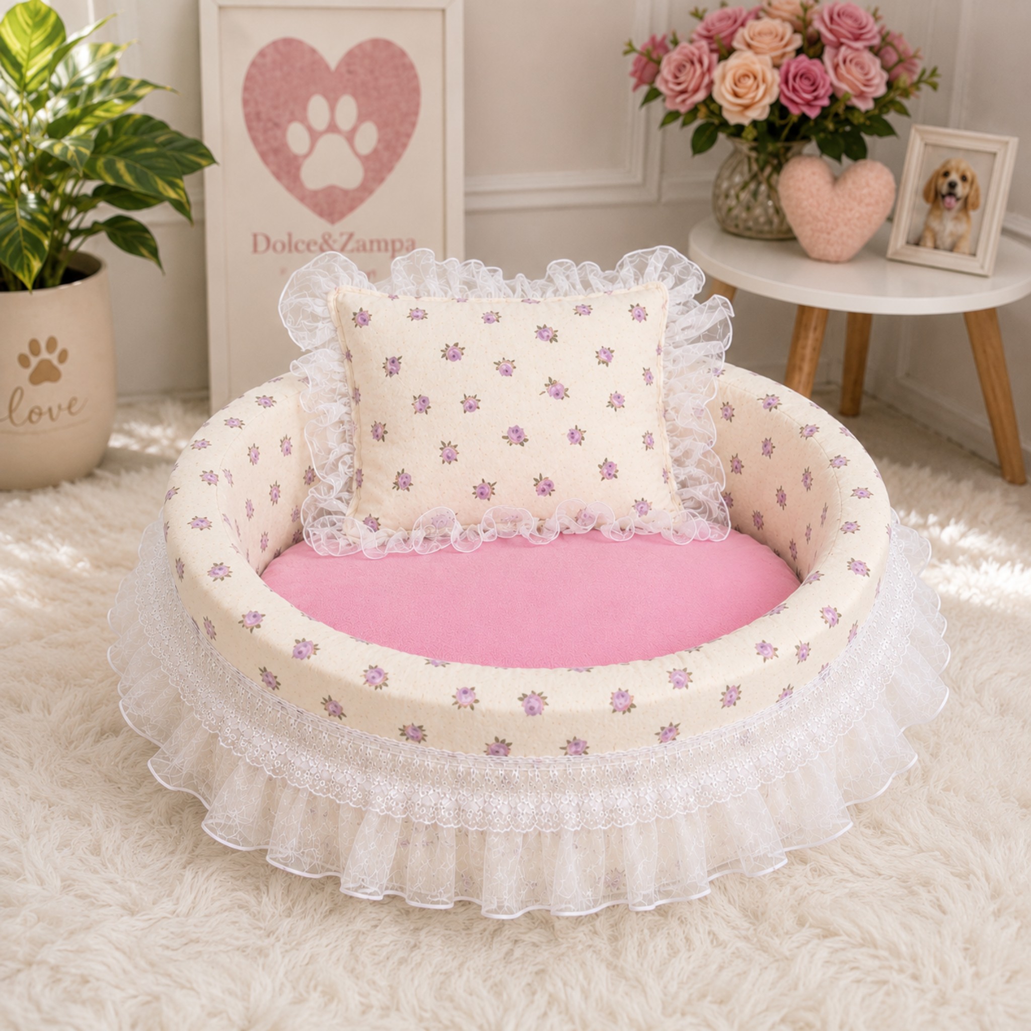 Cuccia di Lusso Sweet Elegance in Cotone